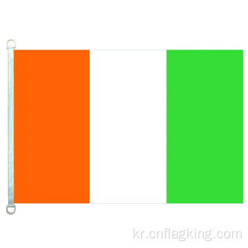 90*150cm 코트디부아르 국기 100% 폴리스터